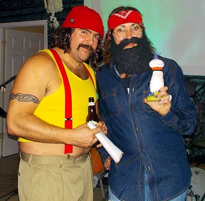 Peoples Choice: Funniest Costume: Cheech & Chong.